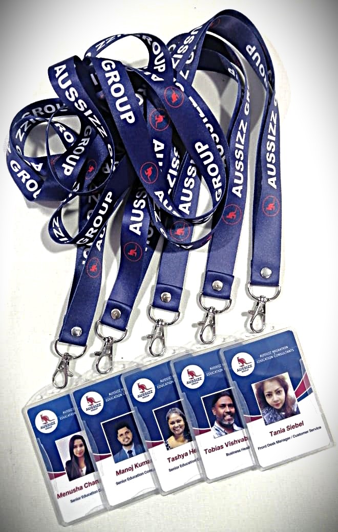 CUSTOMIZE ID CARDS WITH NECK STRAP